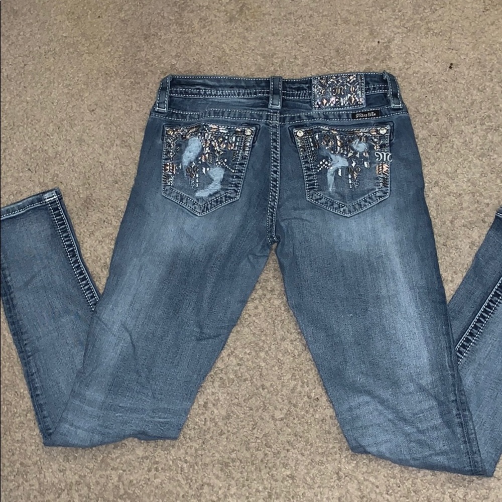 Ripped Miss Me Skinny Jean